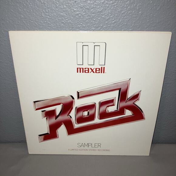 Vinyl Record Maxell Rock Sampler from 1979 LP Album Everything In Great Shape - Picture 1 of 5